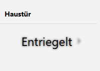 Haustür-Widget widget